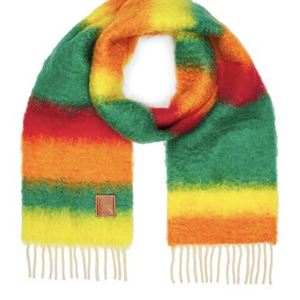 Loewe Multicolor Gradient Scarf - image 2